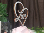 Load image into Gallery viewer, Love Heart Cupcake Topper

