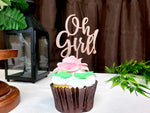 Load image into Gallery viewer, Oh Girl Cupcake Topper
