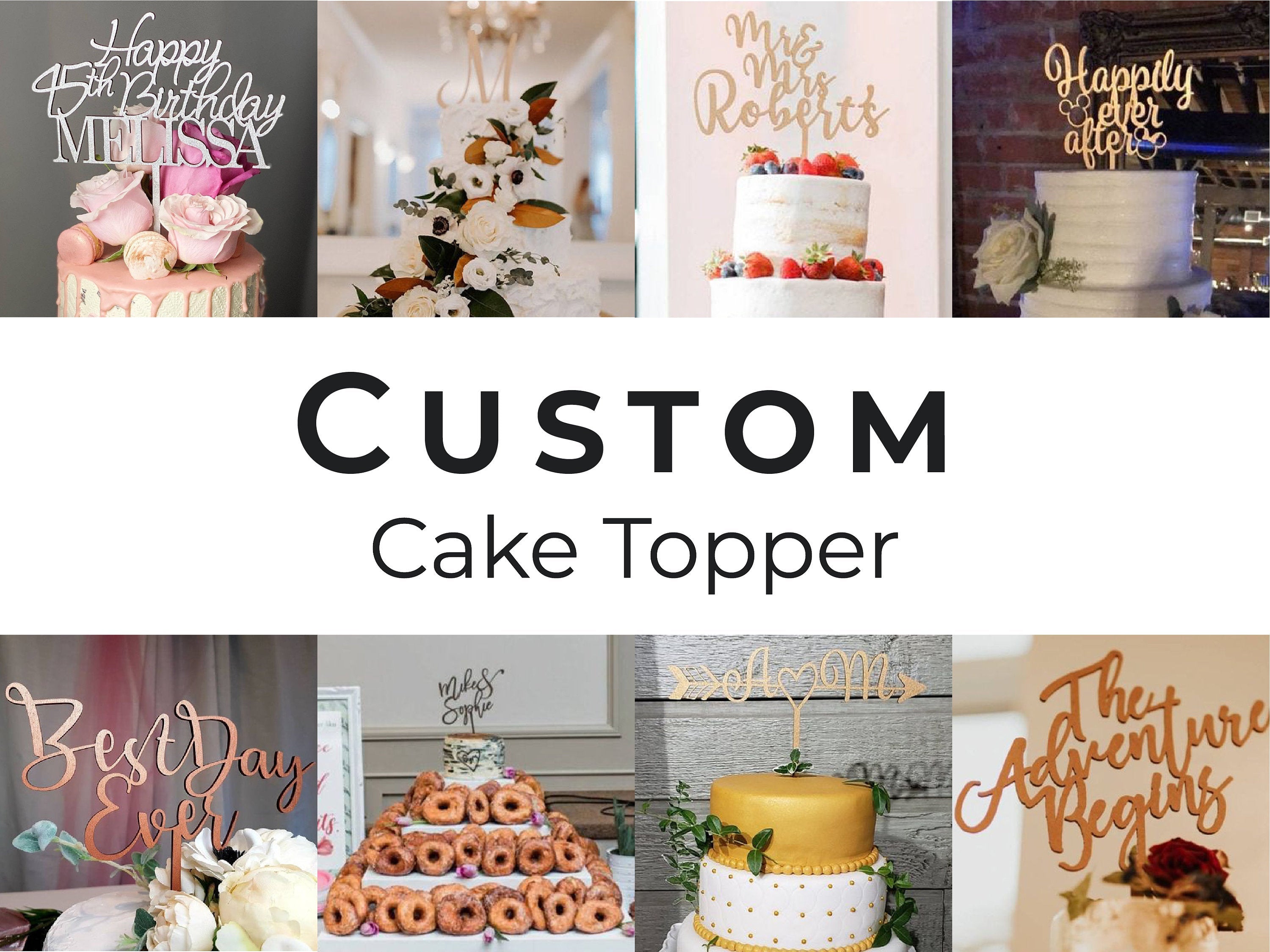 Custom Cake Toppers