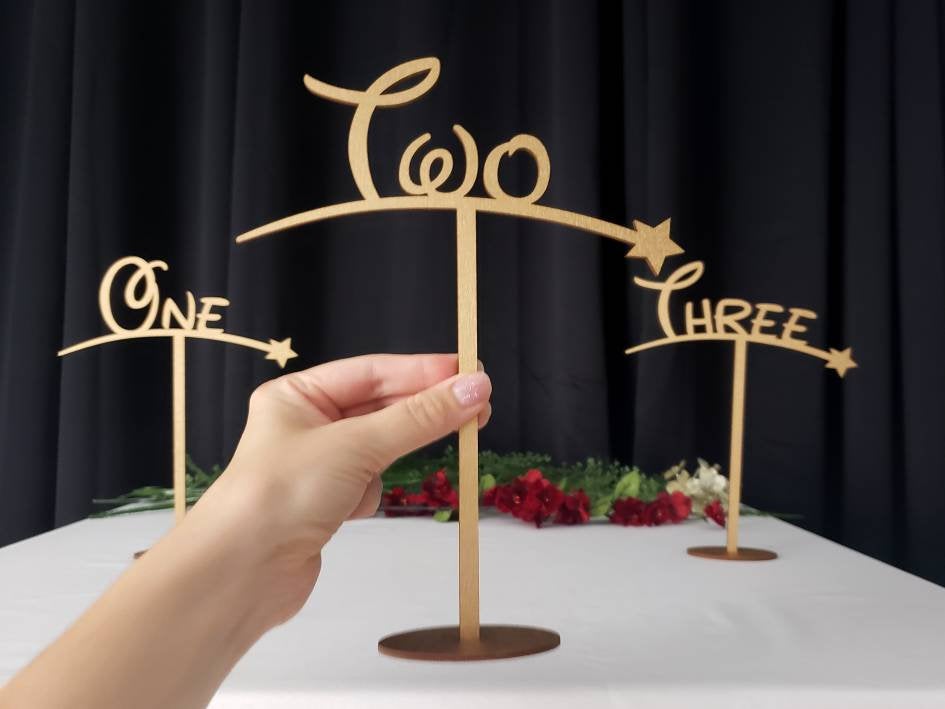 Fantasy Table Numbers