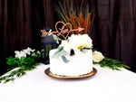 Load image into Gallery viewer, Love Arrow Heart Cake Topper
