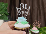Load image into Gallery viewer, Oh Boy Cupcake Topper
