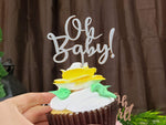 Load image into Gallery viewer, Oh Baby Cupcake Topper
