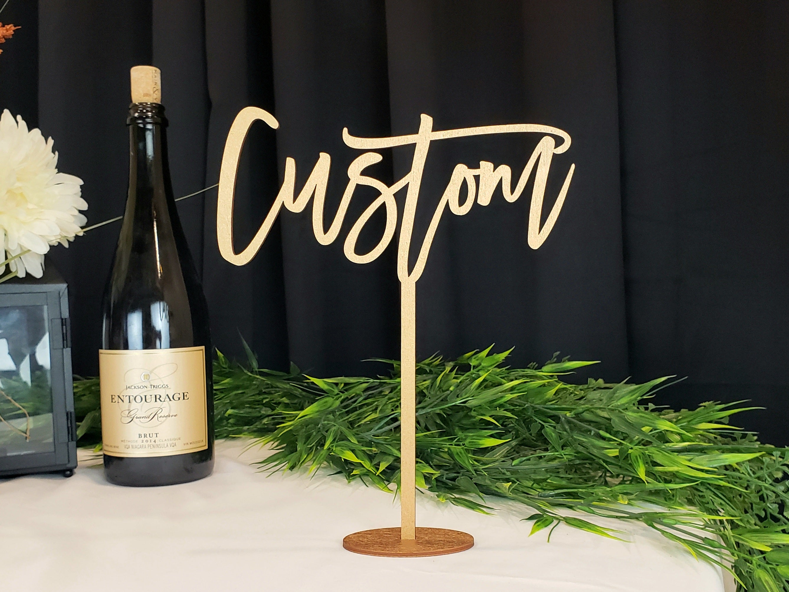 Custom Table Sign – Wedding Appeal