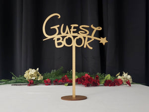 Guest Book Table Sign