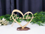 Load image into Gallery viewer, Grandma Heart Table Sign
