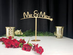 Load image into Gallery viewer, Mr &amp; Mrs Table Sign
