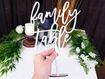 Load image into Gallery viewer, Family Table Sign
