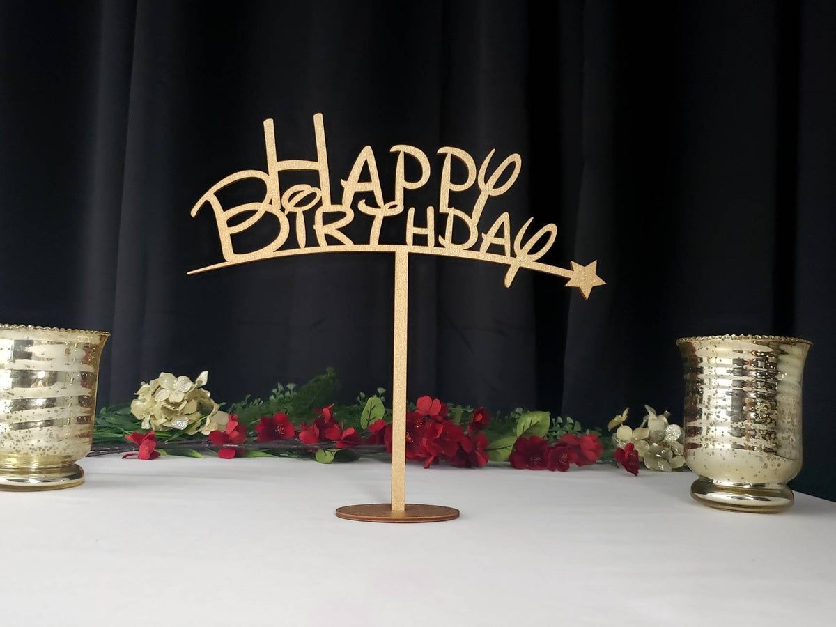 Happy Birthday Table Sign – Wedding Appeal