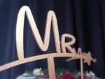 Load image into Gallery viewer, Mr and Mrs Table Sign (Set of 2)
